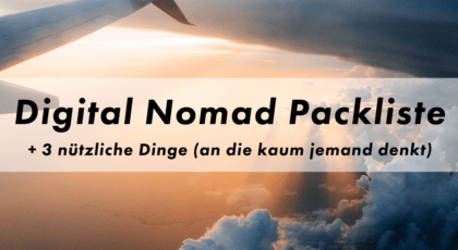 Digitale Nomaden Packliste Kevin Manthey Blog