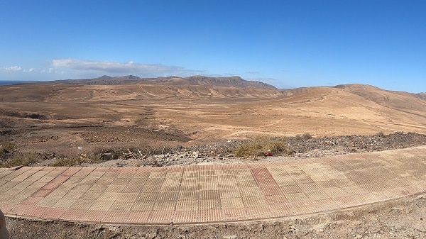 Fuerteventura Roadtrip Aussicht Vrchol