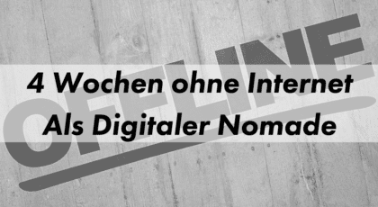 Kevin Manthey Blog Leben ohne Internet